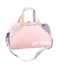 Torba sportowa Yonex Club Medium Boston (1 główna komora, kieszeń na buty) różowa